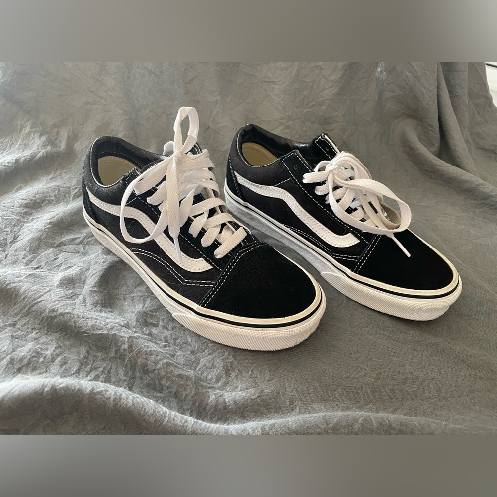Vans Black and White Women's Sneakers